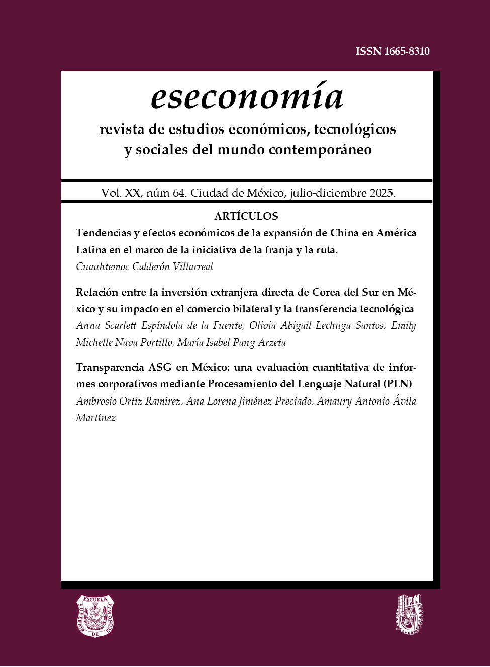 					Ver Vol. 20 Núm. 64 (2025)
				